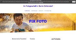 Desktop Screenshot of fixfoto.de